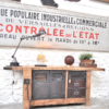 Vieil établi en bois