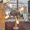 lampe industrielle ventilateur