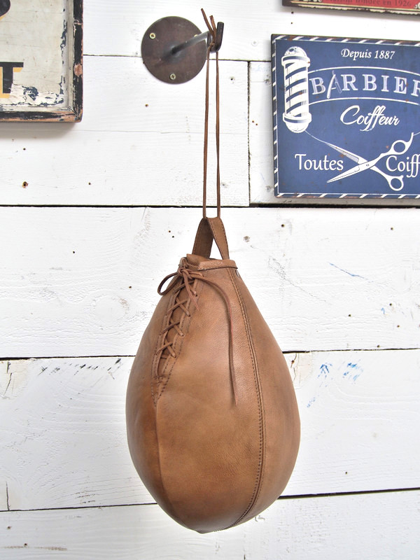 Poire de vitesse de boxe style vintage