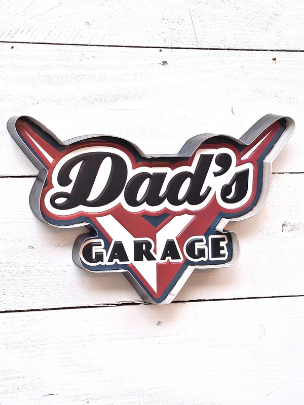 Enseigne Dad’s garage