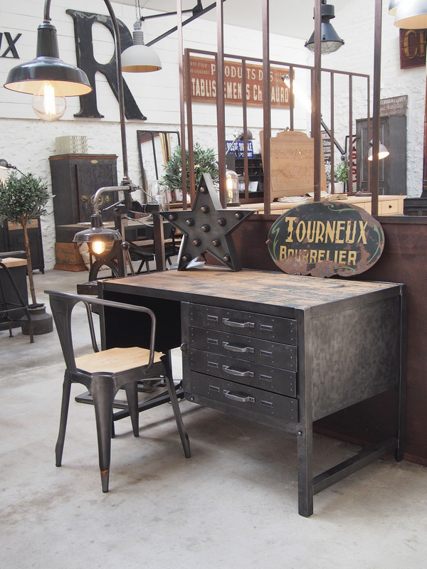 Bureau Style Industriel Loft