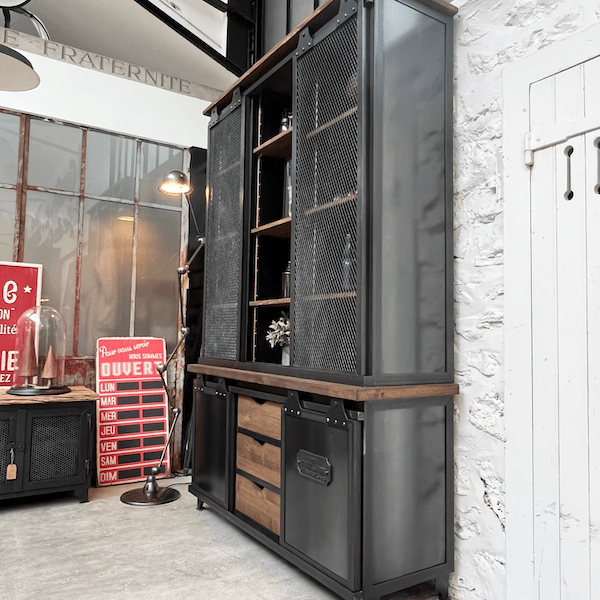 Vaisselier Relooke Industriel